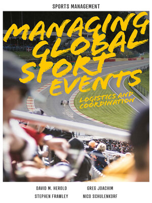 cover image of Managing Global Sport Events
